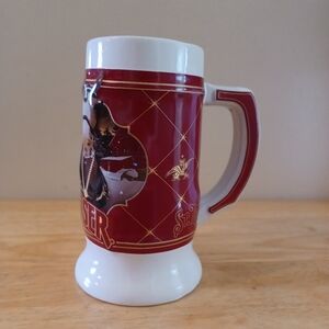 2022 Budweiser Lim. Edition Series #43 Clydesdale Holiday Stain Ceramic Beer Mug